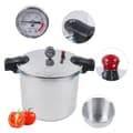 Miniatyrbild 4 av 4: Aluminiumlegering Tryckkokare, Stort kapacitet 23Qt, Snabb matlagning, Säkerhetsfunktioner