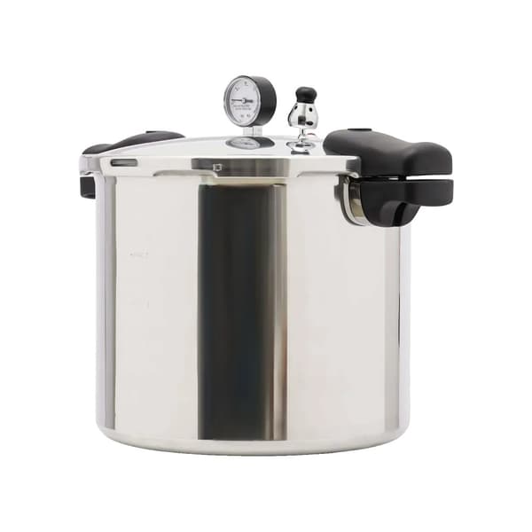 Aluminiumlegering Tryckkokare, Stort kapacitet 23Qt, Snabb matlagning, Säkerhetsfunktioner