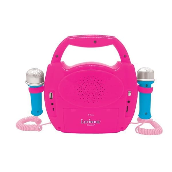 DISNEY PRINCESS - Bluetooth-högtalare - Ljuseffekter och mikrofoner och uppladdningsbart batteri ingår