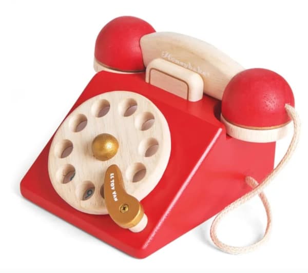 Leksakstelefon med fingerskiva - Le Toy Van