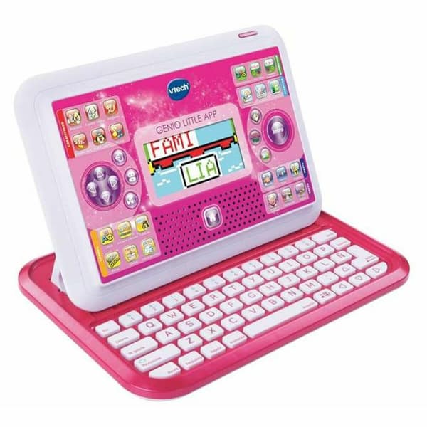 Legetøjscomputer Vtech Little App ES 18 x 26 x 4 cm Pink