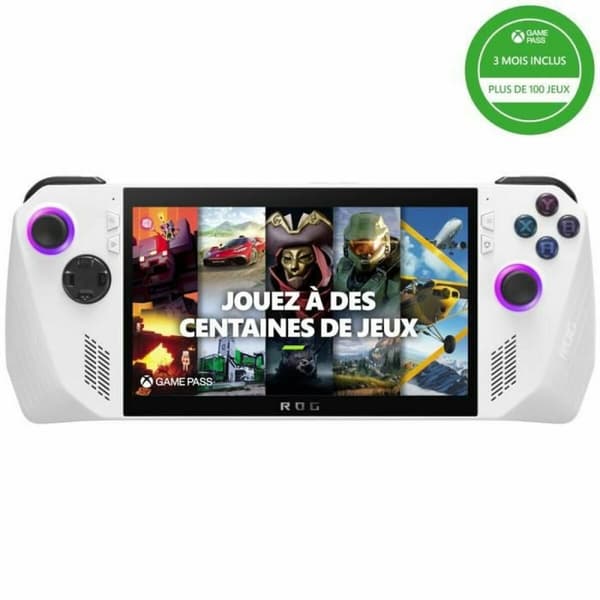Portabel spillkonsoll Asus Hvit Hvit