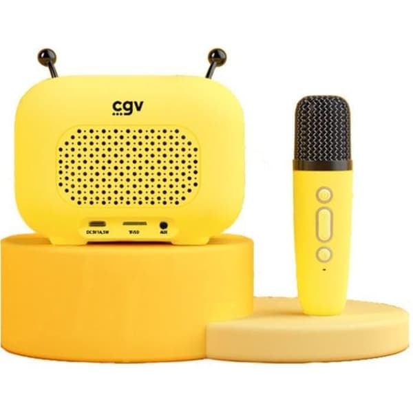 Karaoke kit / Bluetooth-högtalare och trådlös mikrofon - Villkor - MAYA, Magiska rösteffekter, 8 timmars batteritid, USB-laddning