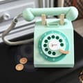Miniatyrbillede 4 af 11: CLASSIC WORLD Classic Børnetelefon i træ 4 el.