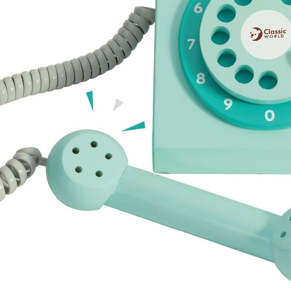 CLASSIC WORLD Classic Børnetelefon i træ 4 el.