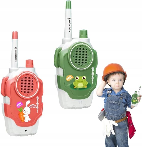 Walkie-talkie gåstol til børn, sæt med 2 stk.