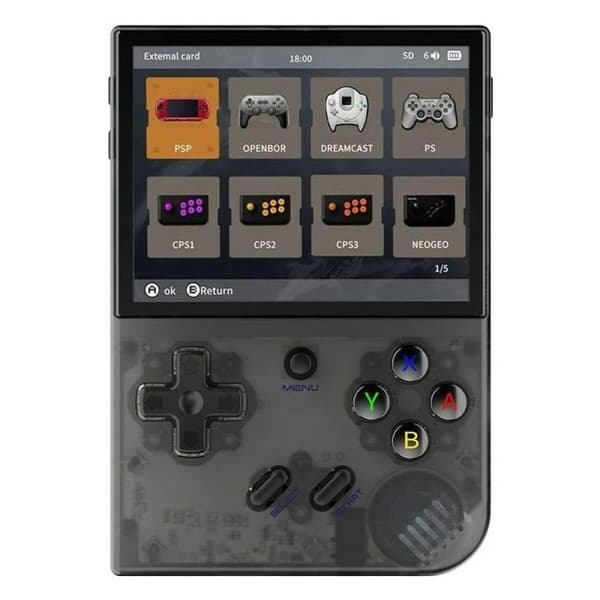 Nintendo Switch Anbernic RG35XX Svart Transparent