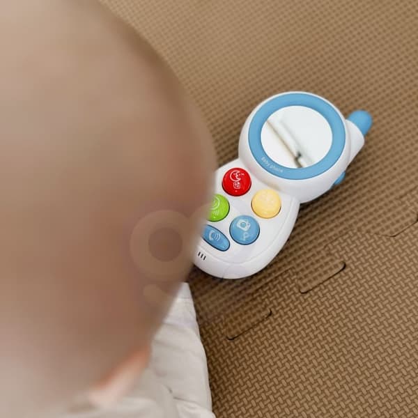 WOOPIE BABY Interaktiv Telefon med Ljud - Blå