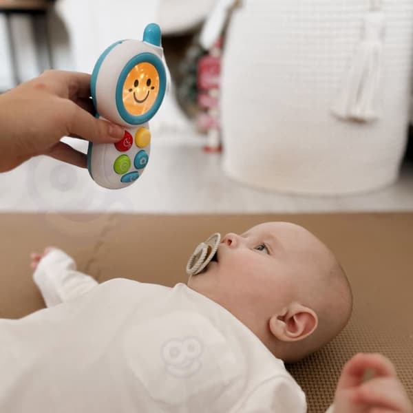 WOOPIE BABY Interaktiv Telefon med Ljud - Blå