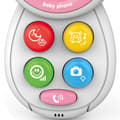 Miniatyrbild 3 av 5: - WOOPIE BABY Interaktiv Telefon med Ljud - Rosa