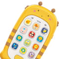 Miniatyrbillede 4 af 6: WOOPIE BABY interaktiv gul telefon med lyd