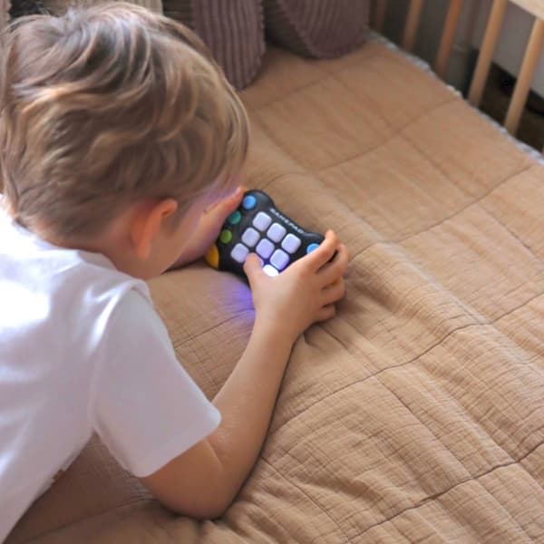 woopie Pop-It Elektronisk Arkadespil Fidget Legetøj Gamepad Blå