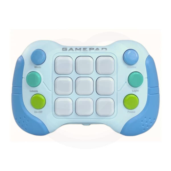 woopie Pop-It Elektronisk Arkadespil Fidget Legetøj Gamepad Blå