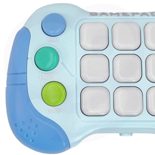 woopie Pop-It Elektronisk Arkadespil Fidget Legetøj Gamepad Blå