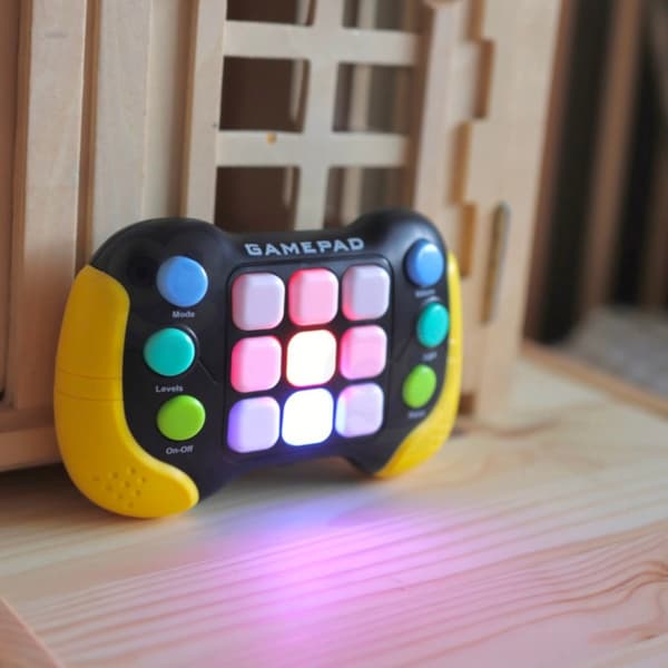 woopie Pop-It Elektronisk Arkadespil Fidget Legetøj Gamepad Blå