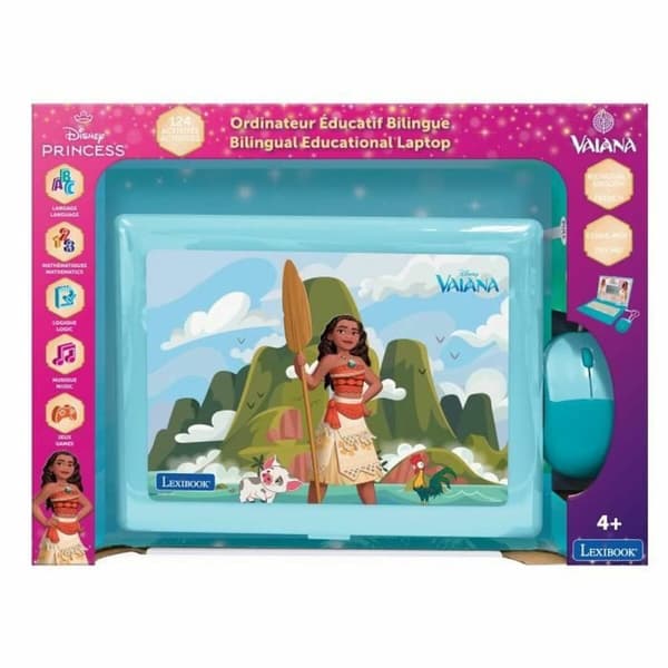 Utbildningsspel Lexibook Vaiana Franska Engelska