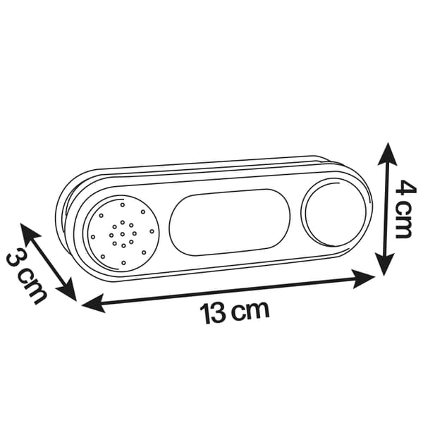 SMOBY Elektroninen Ovikello Harmaa