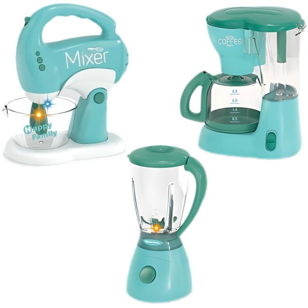WOOPIE 3-i-1 husholdningsapparatsæt til børn – blender, blender, standmixer