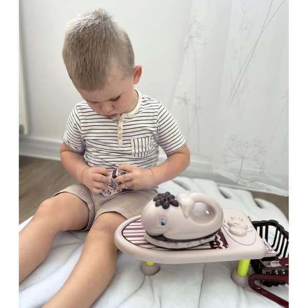 WOOPIE 2-in-1 silityssetti silityslaudalla ja musiikilla – 7 osaa