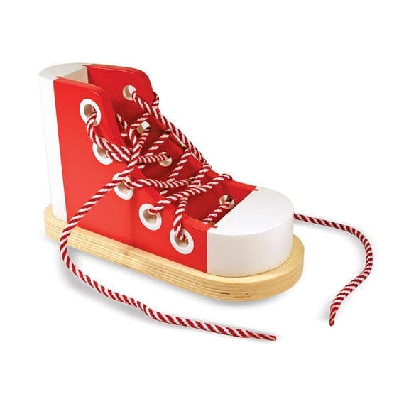 Lær at binde snøresko - Melissa & Doug