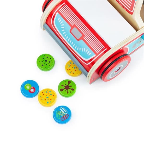 Träleksaksdammsugare - BIGJIGS - Leksaker från universum - Imitationsspel