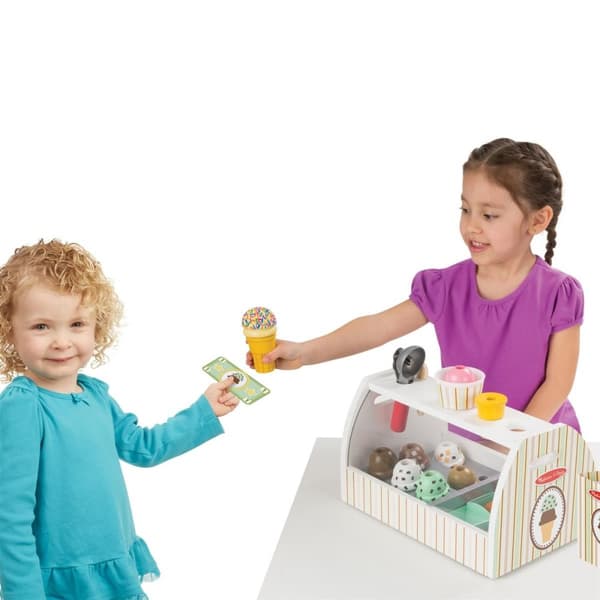 Melissa & Doug Food Play isdisk i træ