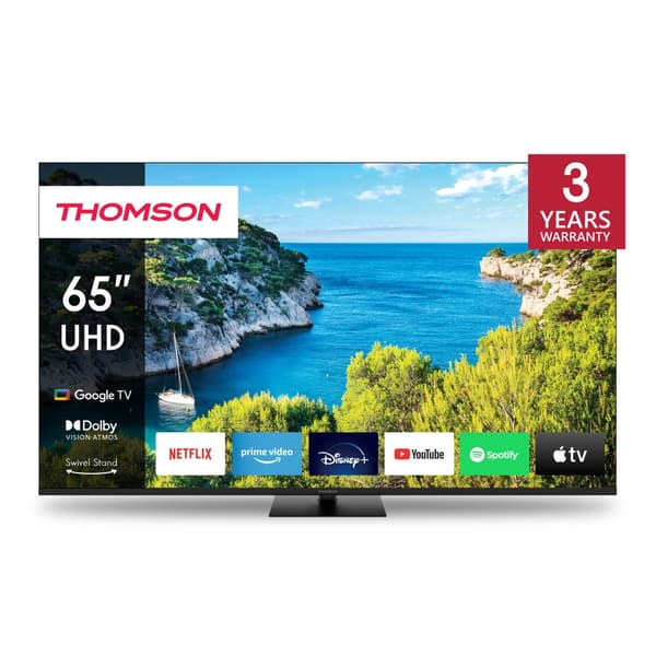 Thomson 65UG5C14 65" UHD Google Smart TV Svart
