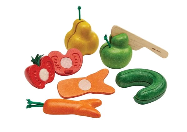 PlanToys Vranglærte grønnsaker - (PT-3495)