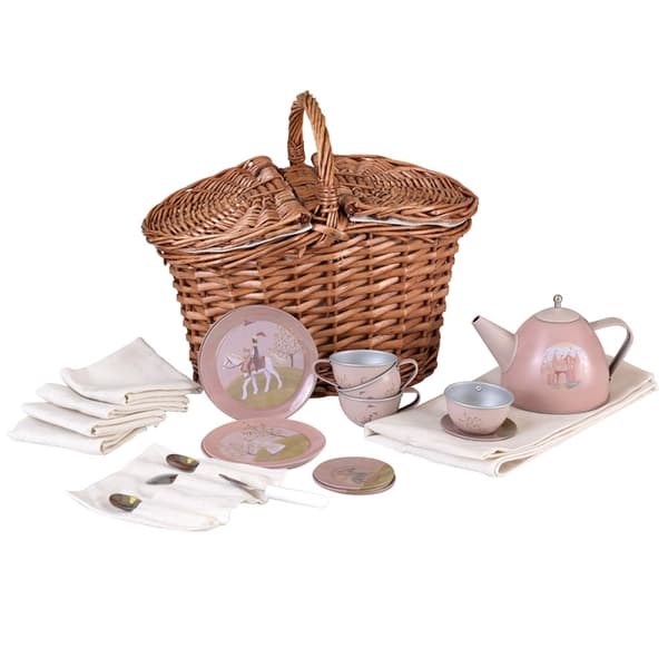Egmont Toys Tinn tesett Prinsesse i en kurv - (540059)
