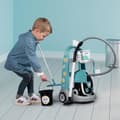 Miniatyrbild 3 av 6: SMOBY - Städvagn + elektronisk dammsugare med sugljud - 9 tillbehör - Batterier ingår - från 3 år