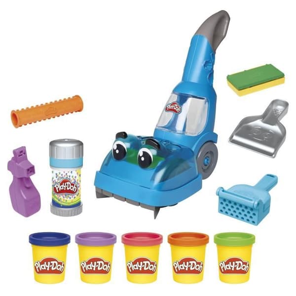 Play-Doh leksaksdammsugare med 5 krukor modelllera - Klassikerna