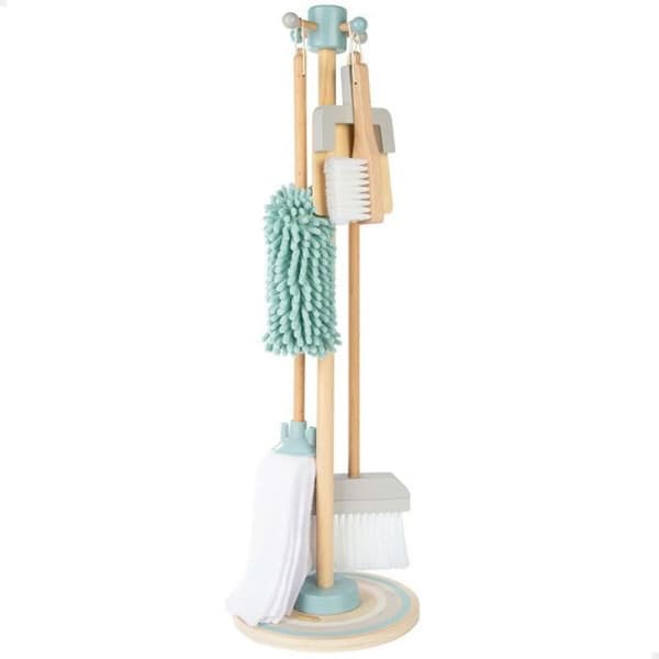 Hemvård - städning - hushåll Woomax - 49297 -set Trä 23,5 x 23,5 x 75 cm + 3 A, , Städset, Normal