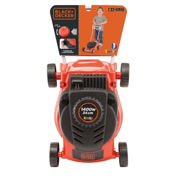 SMOBY Black+Decker Gräsklippare