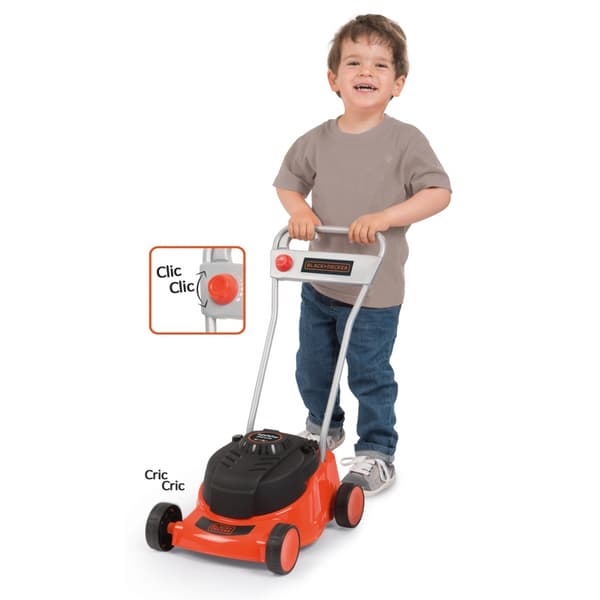 SMOBY Black+Decker Gräsklippare