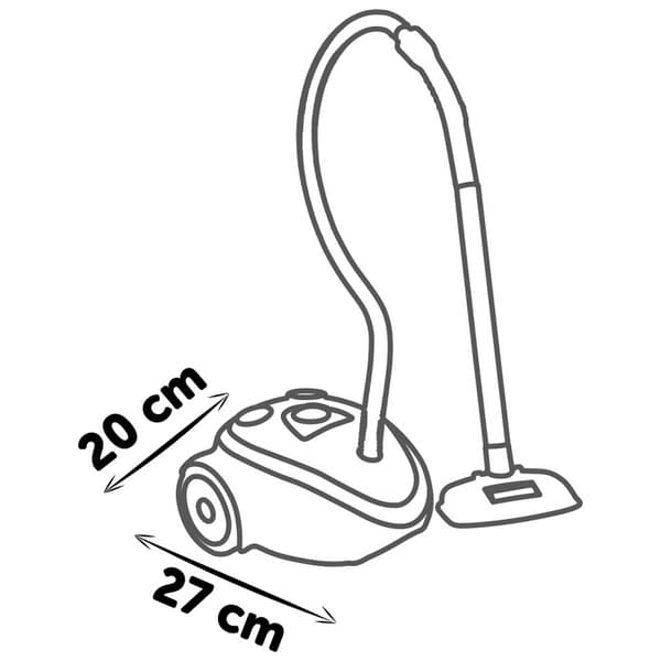 SMOBY Dammsugare med Ljud för Barn