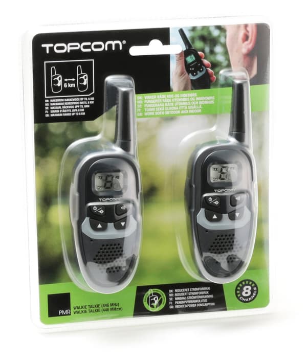 Walkie Talkie, PMR, 6 km, Topcom