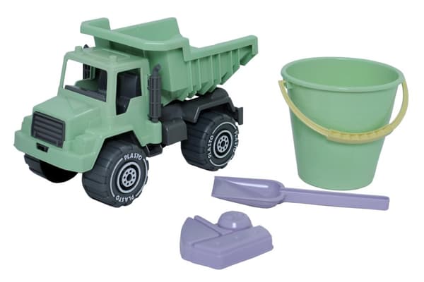 I'm Green, Sandset med Lastbil, 30 cm, 4 delar.