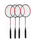Miniatyrbillede 2 af 4: Badmintonset 4 spelare ink nät, SportMe