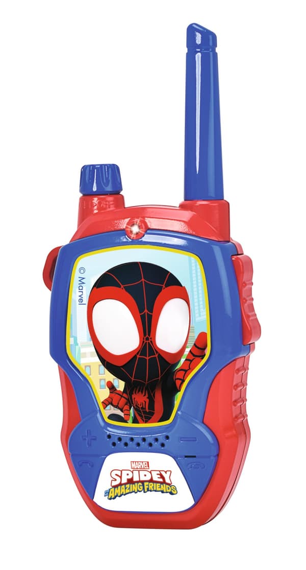 Marvel Spidey Walkie-Talkies Blå, Röd