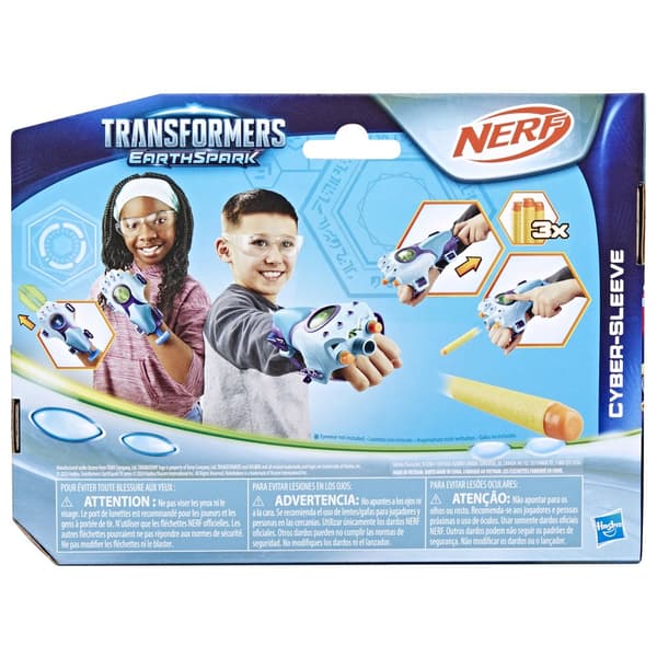 Cyber-sleeve Blaster Transformers Earthspark
