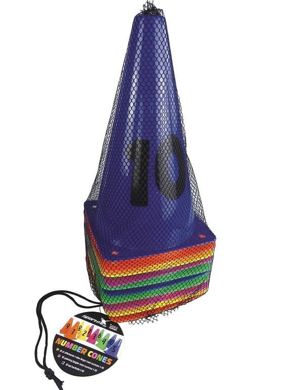 Sifferkoner 23 cm Set med 1-10