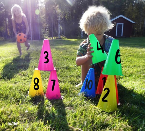 Sifferkoner 23 cm Set med 1-10