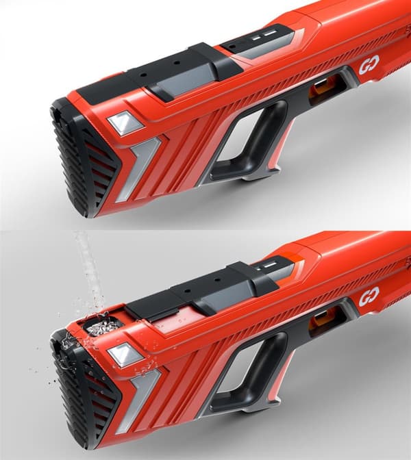 SpyraGo vannpistol rød Spyra