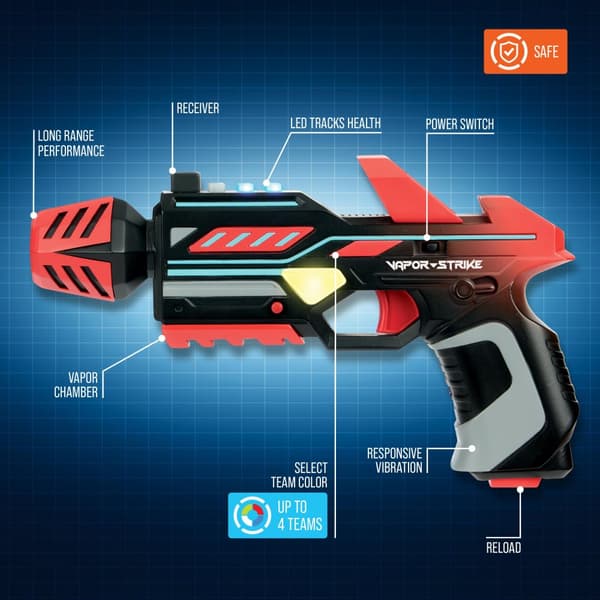 Vapor Strike Pistol 2-pakning