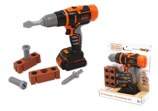 Black+Decker Mekanisk boremaskine legetøj