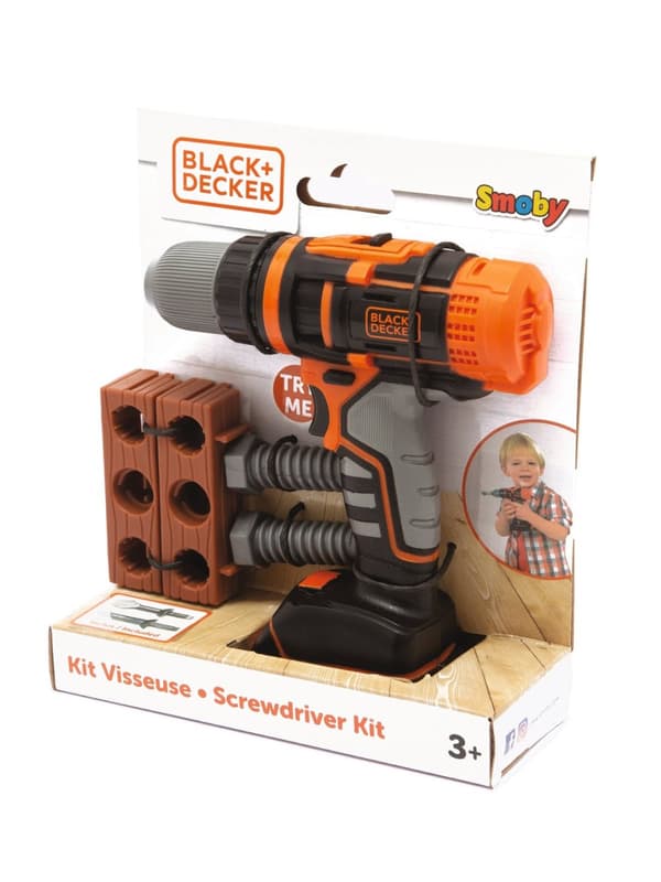 Black+Decker Mekanisk boremaskine legetøj