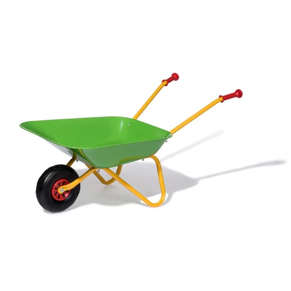 ROLLY TOYS Metall Trädgårdsskottkärra Bygg Grön