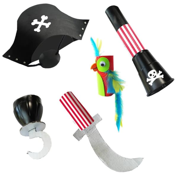 Recycle Me Pirate Dress Up