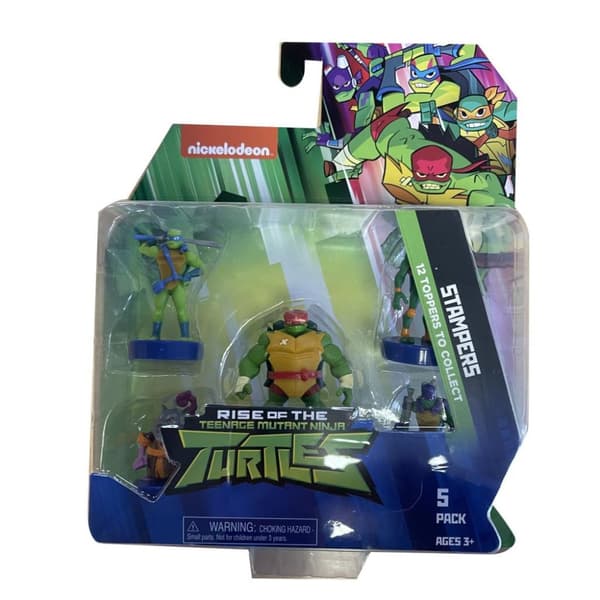 Teenage Mutant Ninja Turtles stämpelpaket 5 delar