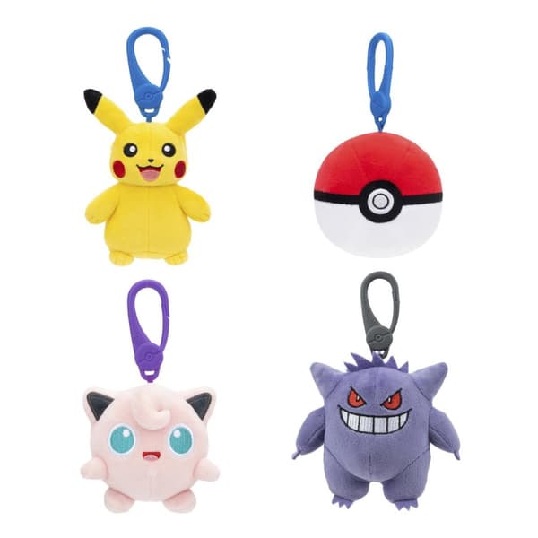 Pokémon - Plush Clip On W12 Assorted